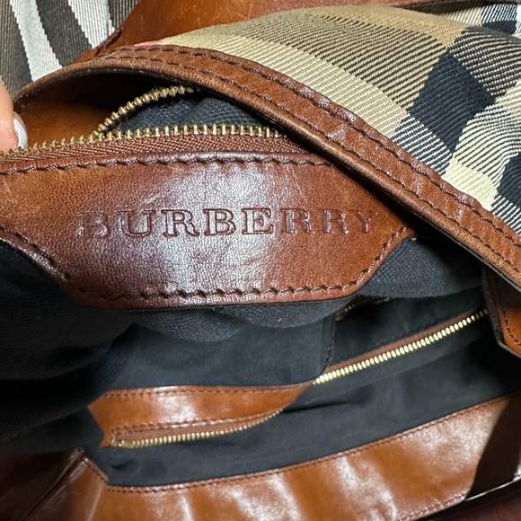 Burberry Bridle Gosford Hobo House
Canvas Handbag - Picture 12 of 16